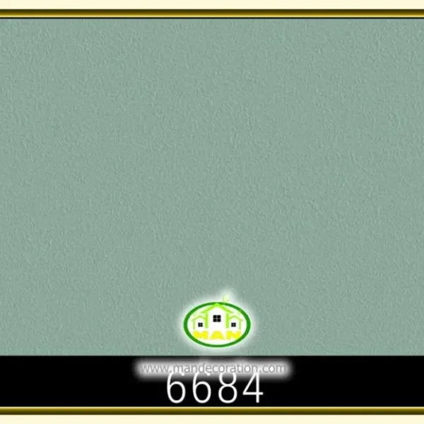 کاغذ دیواری رنگ سبز کد:6684