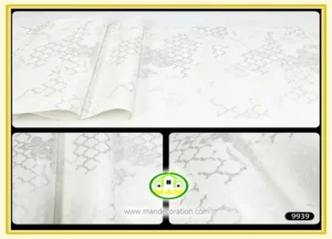 کاغذ دیواری آنجل مدرن طوسی