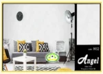 کاغذ دیواری آنجل مدرن سفیدساده کد:9952