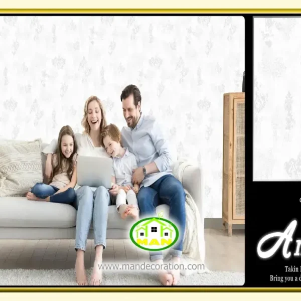 کاغذ دیواری آنجل داماسک پتینه کد:9979