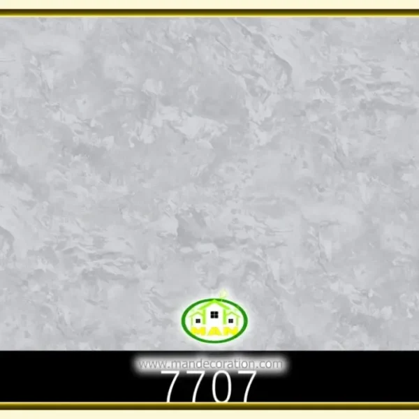 کاغذ دیواری رنگ طوسی پتینه کد:7707