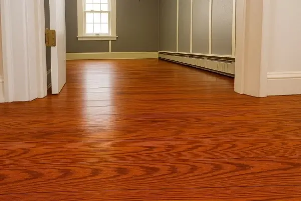 کفپوش قهوه ای رنگ